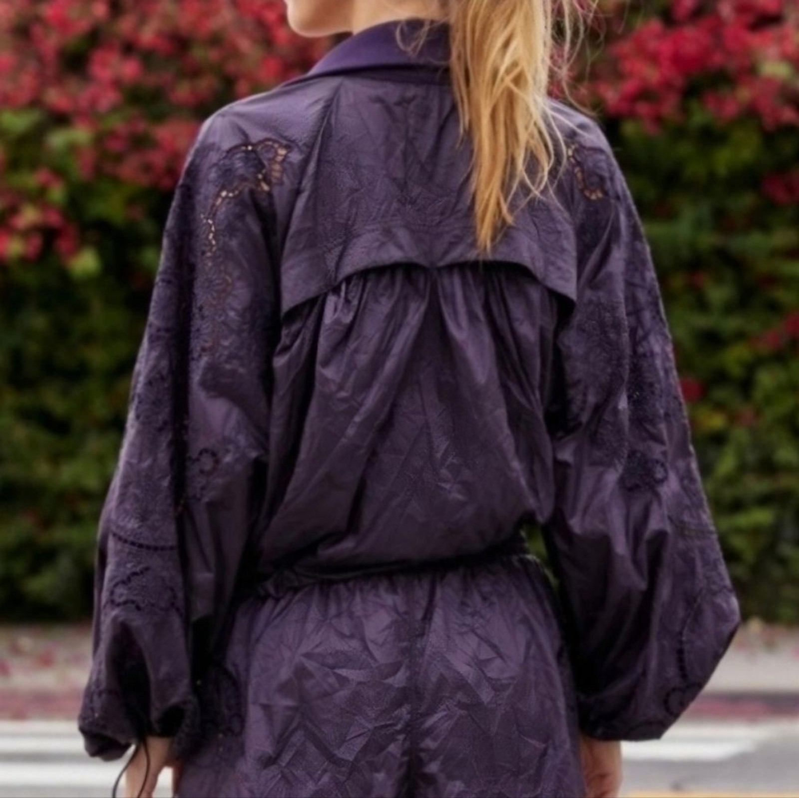 Free People Movement Elevation Jacket Purple Small - image 3