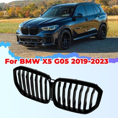 compatible with 2019 20 21 22-2023 BMW X5 G05 Front Kidney Grille M-Performance