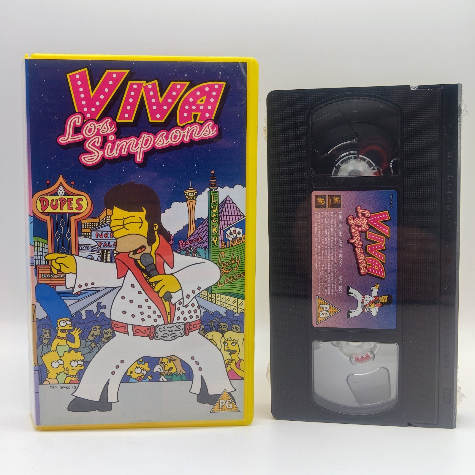 The Simpsons Viva Los Simpsons VHS New Factory Sealed Video Tape Rare Insert