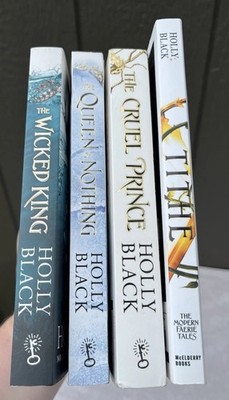 Holly Black Set 4 TPB Books Tithe & Folk of the Air Trilogy Prince King & Queen
