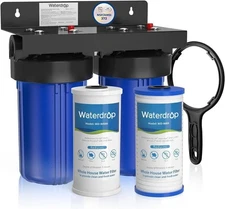 Waterdrop Whole House Water Filtration System,  Reduce Lead, Chlorine,Odor