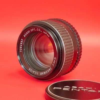 8 Blades''MINT'' Pentax SMC Takumar 50mm f1.4 MF Standard Lens for M42 mount JAPAN