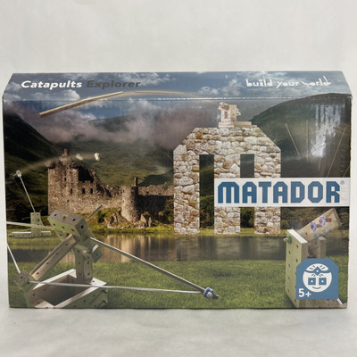 New Matador Catapults Explorer Building Kit Sealed Homeschool STEM Engineering