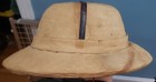 ANTIQUE GENUINE BRITISH  PITH HELMET - MADE IN INDIA 1920s-1940s? No vent, Rare — photo 3