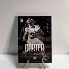 2021 Panini Chronicles - Luminance Update Rookies Michael Carter #207 Red
