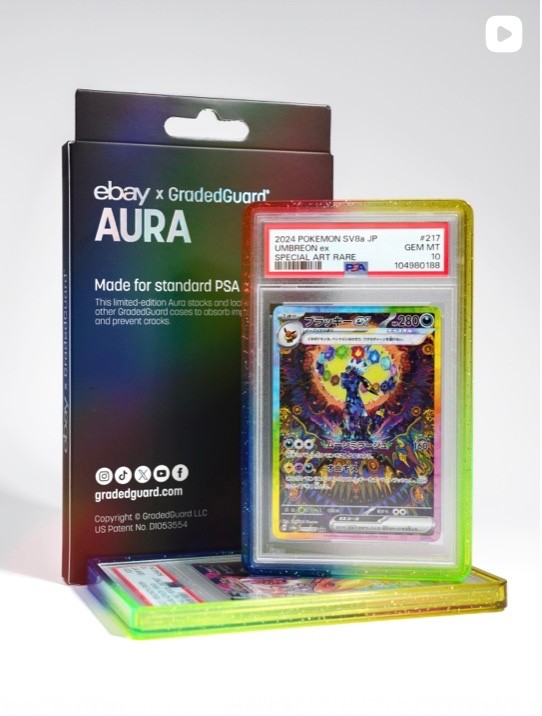 GradedGuard x eBay PSA Graded Card Case Guard Protector AURA