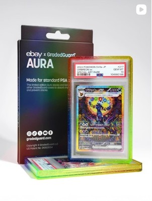 eBay x GradedGuard AURA 限定版 GradedGuard x eBay PSA Graded Card Case Guard Protector AURA