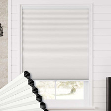 Casual Cordless Honeycomb Blackout Cellular Shades Complete Darkness Energy