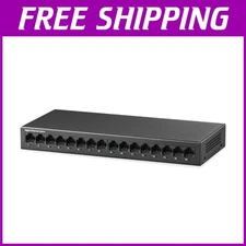 Unmanaged Gigabit Network Switch, 16 Ports, Auto-Negotiation