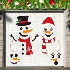 27 Pcs Christmas Garage Door Magnets Decoration Xmas Magnetic Garage Door Dec...