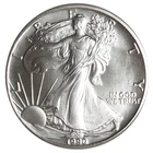 1990 $1 American Silver Eagle 1 oz Brilliant Uncirculated