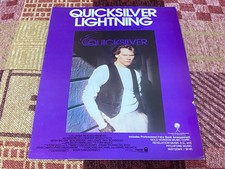 SMF72 SHEET MUSIC, QUICKSILVER LIGHTING THEME KEVIN BACON ROGER DALTREY
