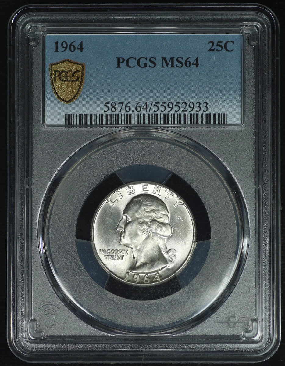 PCGS 1964 Washington Quarters (1932-1998) for sale | eBay