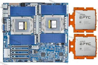  Gigabyte MZ73-LM0 (rev. 2.0), AMD EPYC 2.0) Server Motherboard W/ GENOA ZEN4
