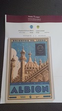 Brighton & Hove Albion v Leeds United, 2026-27, plus teamsheet