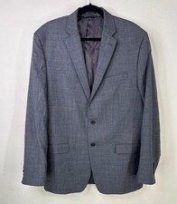 Lauren Ralph Lauren 100 Wool Single Breasted Flap Pockets Mens Blazer 46L