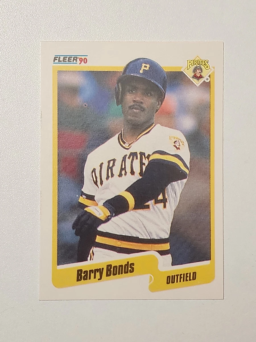Fleer Barry Bonds 1990 Season Baseball Sports Trading Cards
