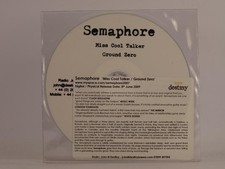 SEMAPHORE MISS COOL TALKER (F20) 2 Track Promo CD Single including Plastic Sleev