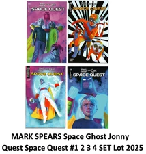 MARK SPEARS Space Ghost Jonny Quest Space Quest #1 2 3 4 SET Lot 2025