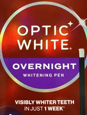 Colgate Optic White Overnight Teeth Whitening Hydrogen Peroxide Gel Pen Exp07/26