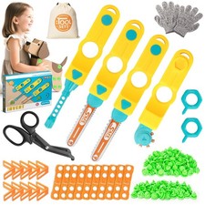 Cardboard Cutter Tools for Kids, Cardboard Construction Kit for Age 5 6 7 8 ,...