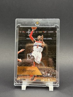 2015-16 Panini Prestige Bonus Shots Gold John Wall #164 /10 Washington Wizards