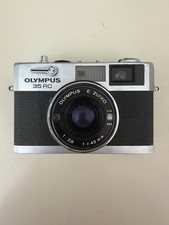 Olympus 35 RC 35mm Rangefinder Film Camera E Zuiko 42mm f/2.8 Lens Untested