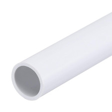 1/2 PVC Schedule 40 Pipe, White - 5' Length