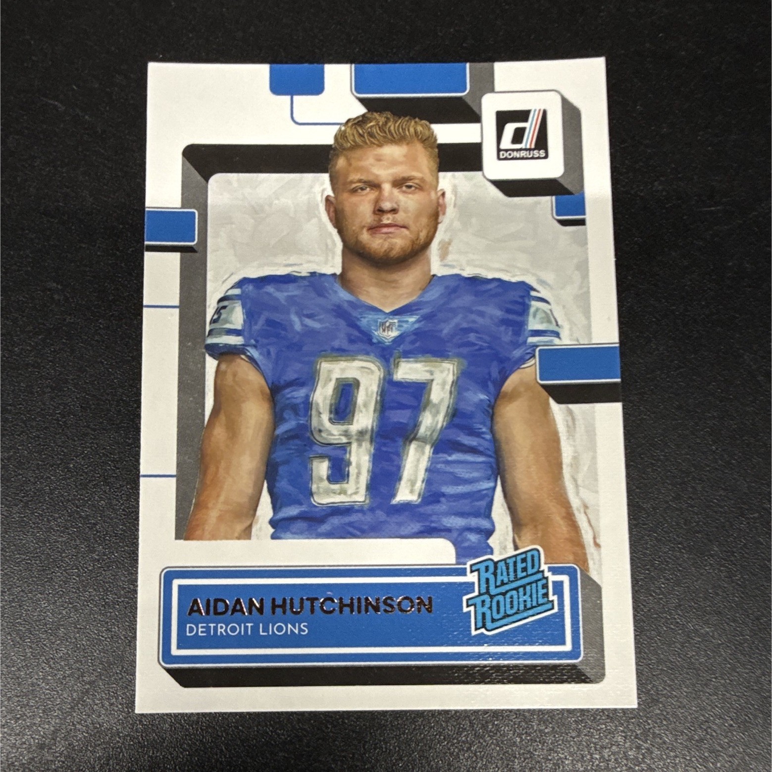 Aidan Hutchinson Panini Donruss #313 Canvas