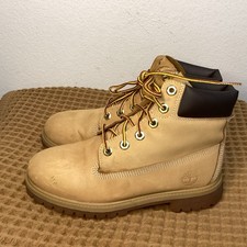 Timberland Youth Big Kids Size 5 Women s 6 Wheat Brown Nubuck Boots