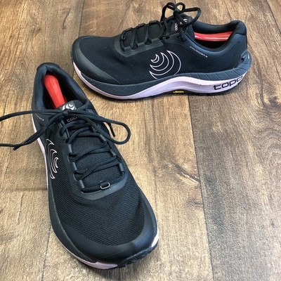Topo Athletic MTN Racer 3 Shoes Womens Size 10 Black Trail Running NO INSOLES