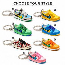 mini sneaker keychain