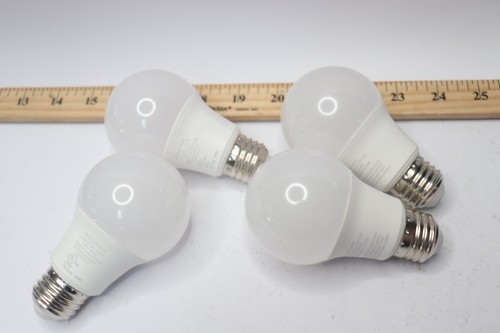 (4-Pk) Philips LED Light Bulbs Frosted Flicker-Free A19 Non-Dimmable 450 Lumen - Picture 3 of 4