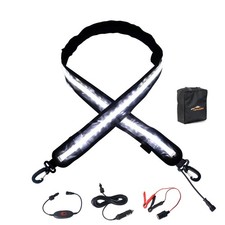 TopAutoGear 4FT 12V Led Light Strip Waterproof IP67, Dimmable Camping Awning Lig