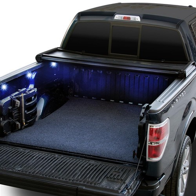 #ad 7422450171117 Tri Fold Vinyl Tonneau Cover LED 2004 2015 Titan 5.5ft Bed $428.99