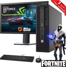 HP 600 G1 SFF Core i5 16GB RAM 1TB HDD 120GB SSD AMD RX 550 20