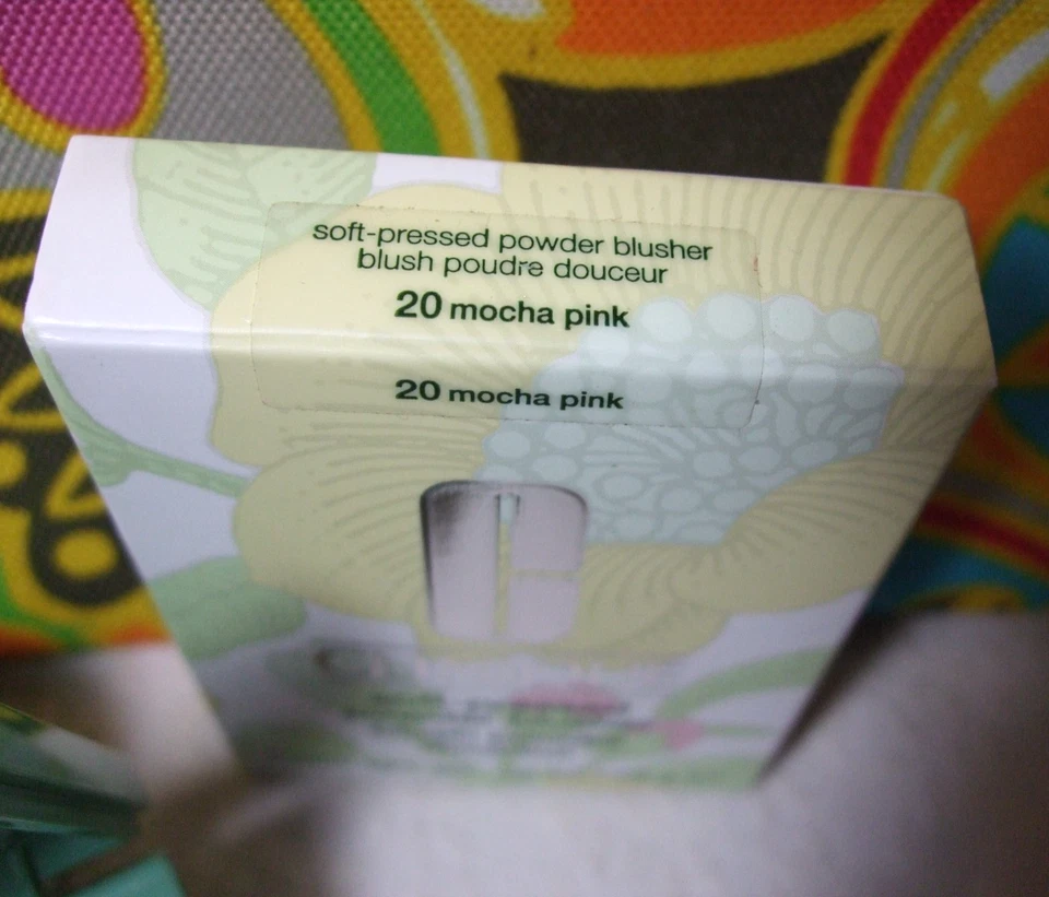 Clinique Soft-Pressed Powder Blusher in Mocha Pink .26 oz Full Size New in Box - Image 3 of 3