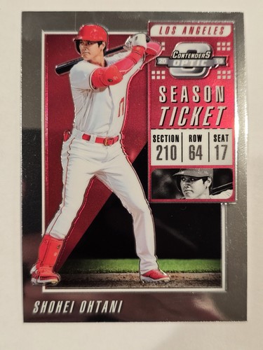 Shohei Ohtani 2019 Season Ticket Contenders Optic #12