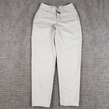 Vintage Marithe Francois Girbaud Jeans 9/10 Tan High Waist Tapered 90s 27x28