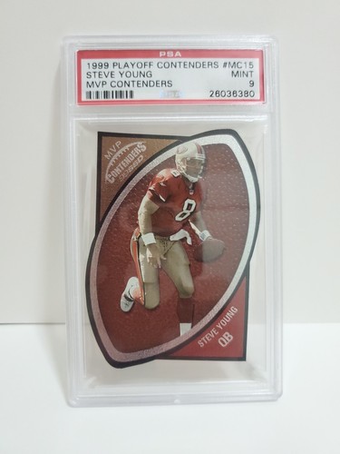Steve Young #MC15 — 1999 Playoff Contenders MVP football card