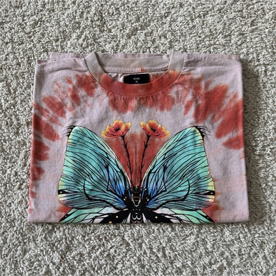 #ad Rose In Good Faith x Lil Skies Radiate Tee Crewneck Size Large Butterfly Rap $34.99