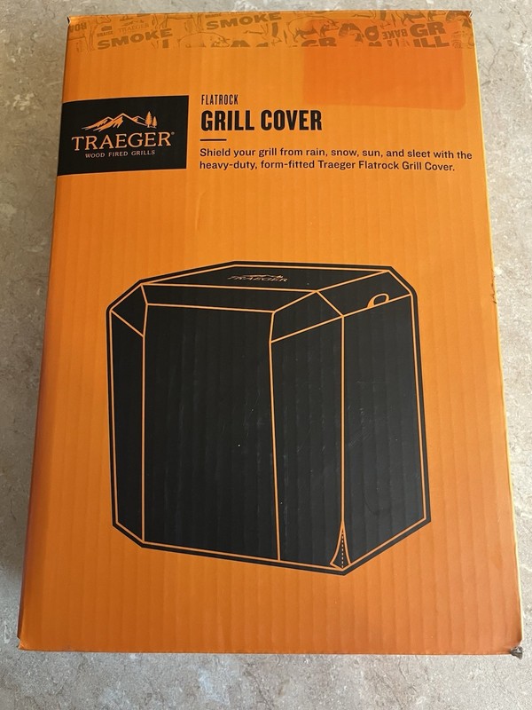 TRAEGER FLAT ROCK GRILL COVER BAC749