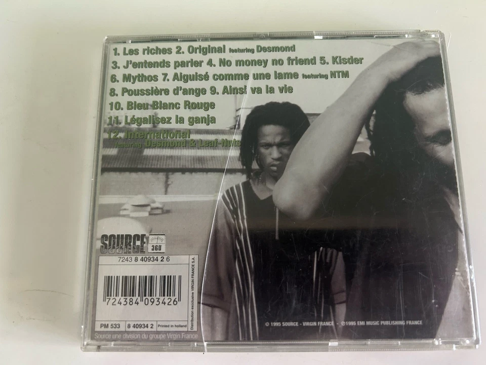 Raggasonic CD Album 1995 Virgin Big Red Daddy Mory Rap Ragga Français - Photo 2/3