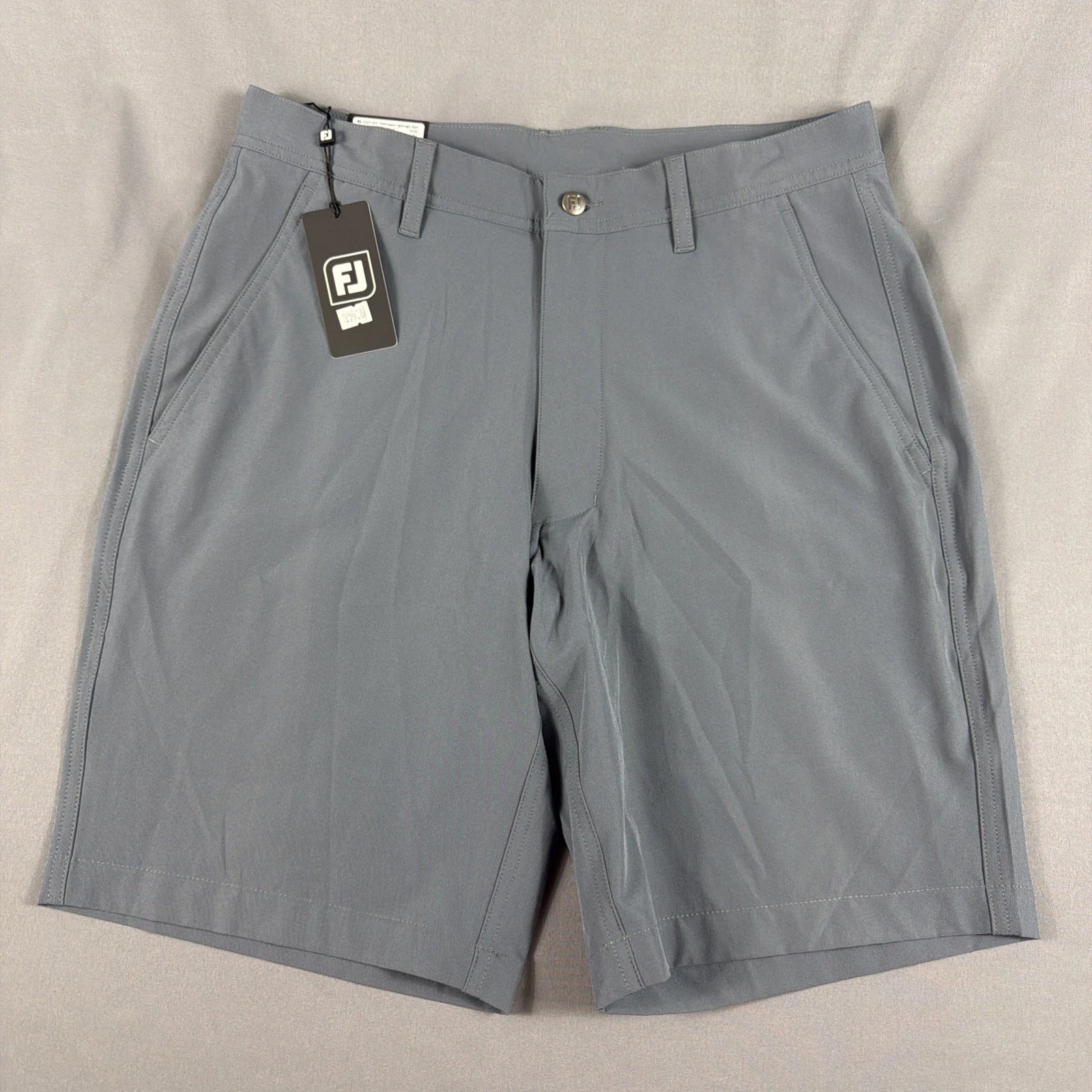 FootJoy Golf Shorts Performance Lightweight 30 x 9 Charcoal Polyester MSRP $90
