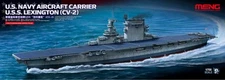 Meng PS-002 Model 1/700 US Navy Aircraft Carrier USS Lexington CV-2