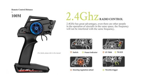 WLtoys XKS 144010 1/14 BRUSHLESS RC Car 75KM/H 2.4GHz Buggy 4WD Off Road - Picture 9 of 24