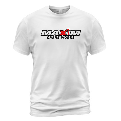 Maxim Crane Works T-shirt Made in USA Size S-5XL