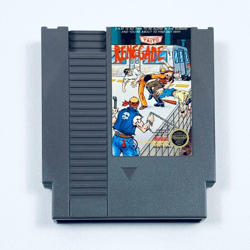 Renegade (Nintendo Entertainment System/NES) Taito Authentic & Tested SEE PICS