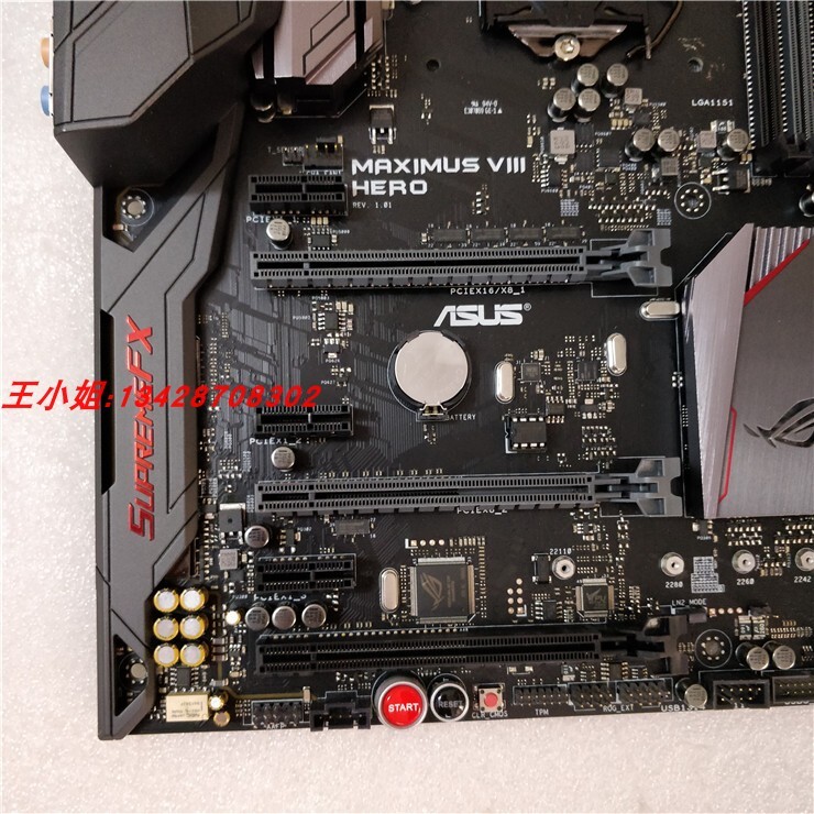 ASUS MAXIMUS VIII HERO Motherboard Chipset Intel Z170 ASUS MAXIMUS VIII HERO Motherboard Chipset Intel Z170