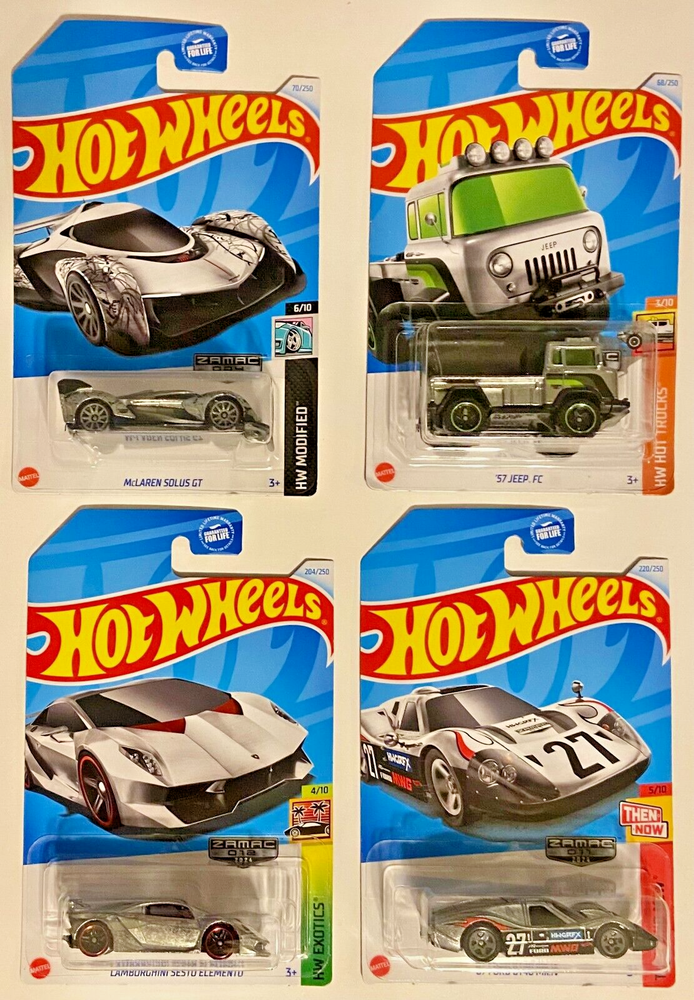 2024 Hot Wheels ZAMAC Complete Car Set Walmart Exclusive